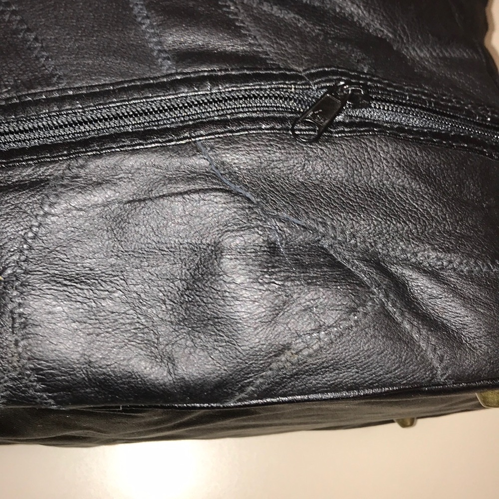 NWT Patchwork’s Leather large tote NWT - Picture 4 of 8